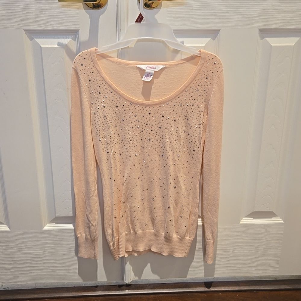 Candies sweater pink